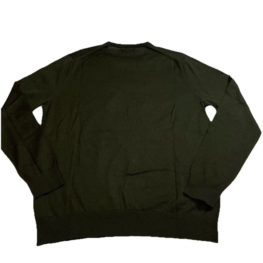 Banana Republic Men’s Wool Knit Sweater Layering Piece Preppy Minimalist Size‎ L